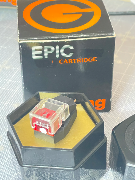 New ( NOS)  Goldring EPIC Cartridge and stylus 